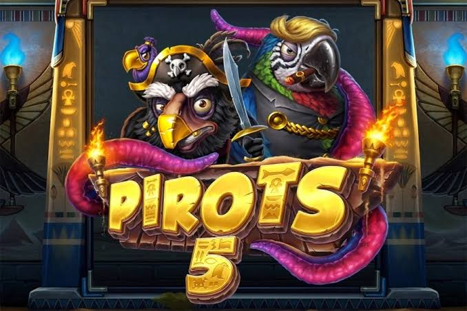 Copertina della slot Pirots 5 The Rift of Eternity di ELK Studios: campo di gioco esagonale in evoluzione con il Reality Core centrale, i quattro uccelli guardiani rosso, viola, verde e blu, cristalli colorati in caduta, portali temporali e galassie in frantumi sullo sfondo